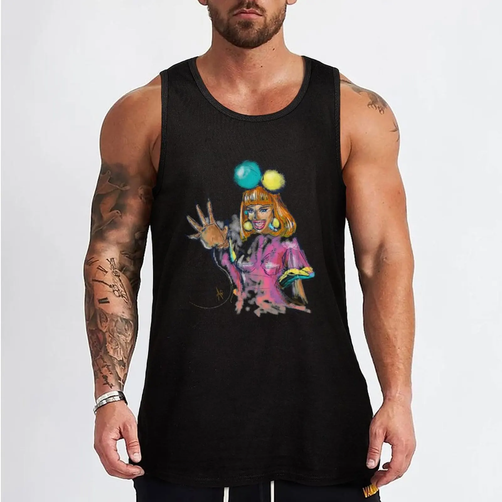 Naomi Smalls Kitty Girl Couture Tank Top gym clothes men Men's clothing