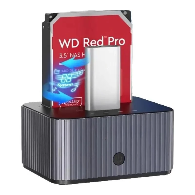 IT28E Hard Disk Base External SSD Solid State Drive Case NVMe Dual Protocol Single Disk Position Reader