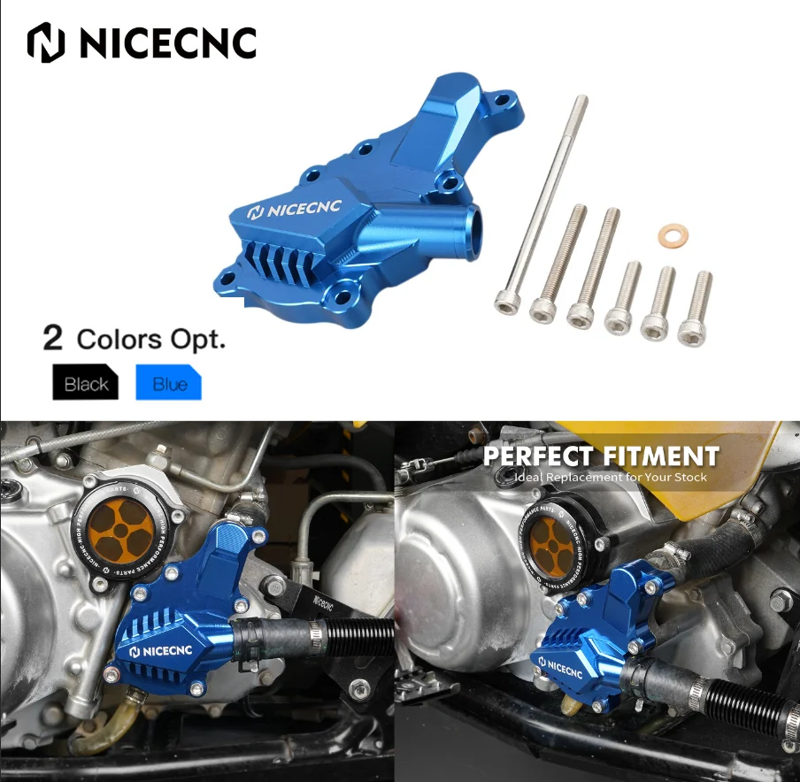 

NICECNC Accessories For Raptor 700 Engine Water Pump Cover for YAMAHA Raptor 700 700R 6061-T6 Aluminium ATV
