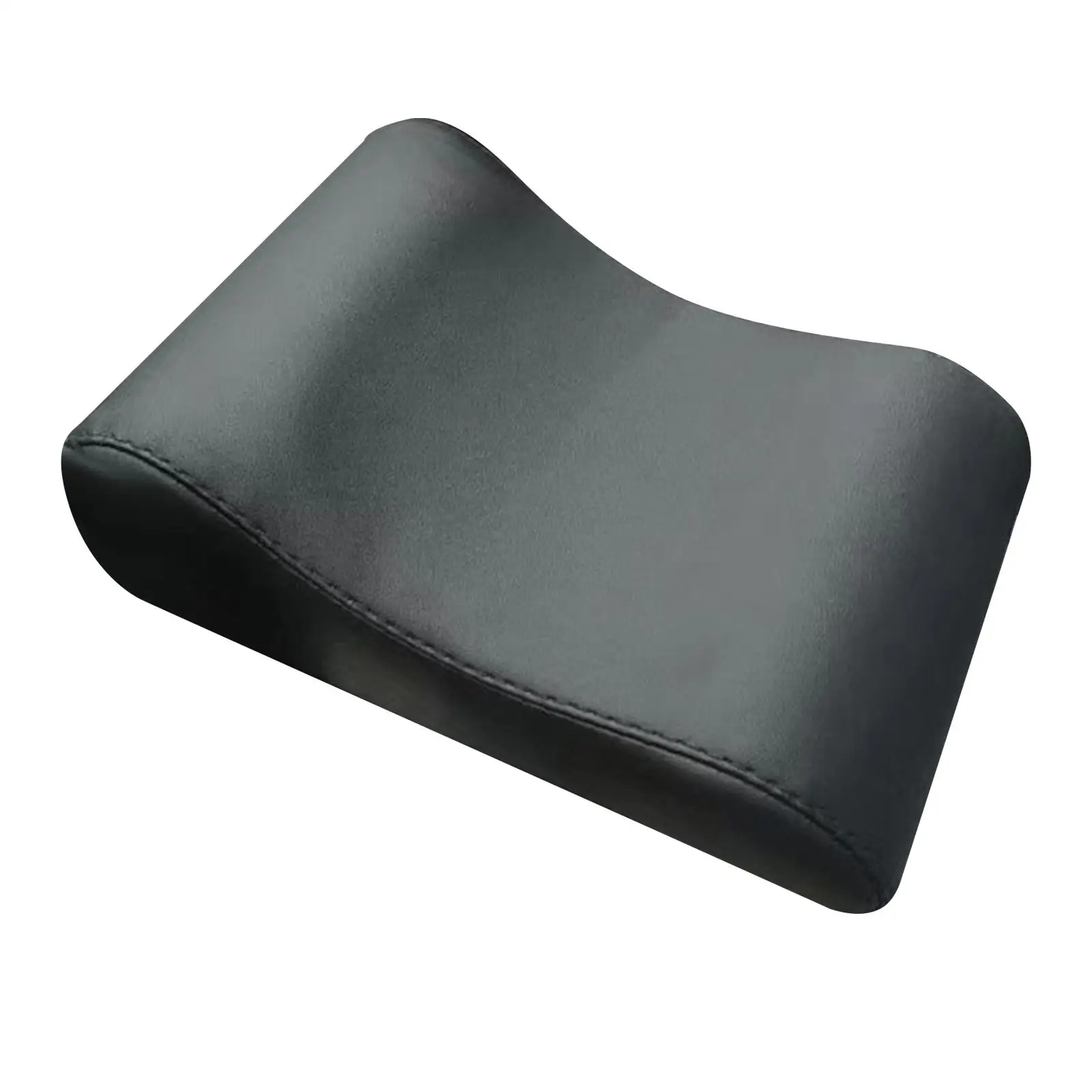 Support Pillow PU Leather Sponge Yoga Mat Fitness Assist Headrest Equipment Accessory for Core Exercise