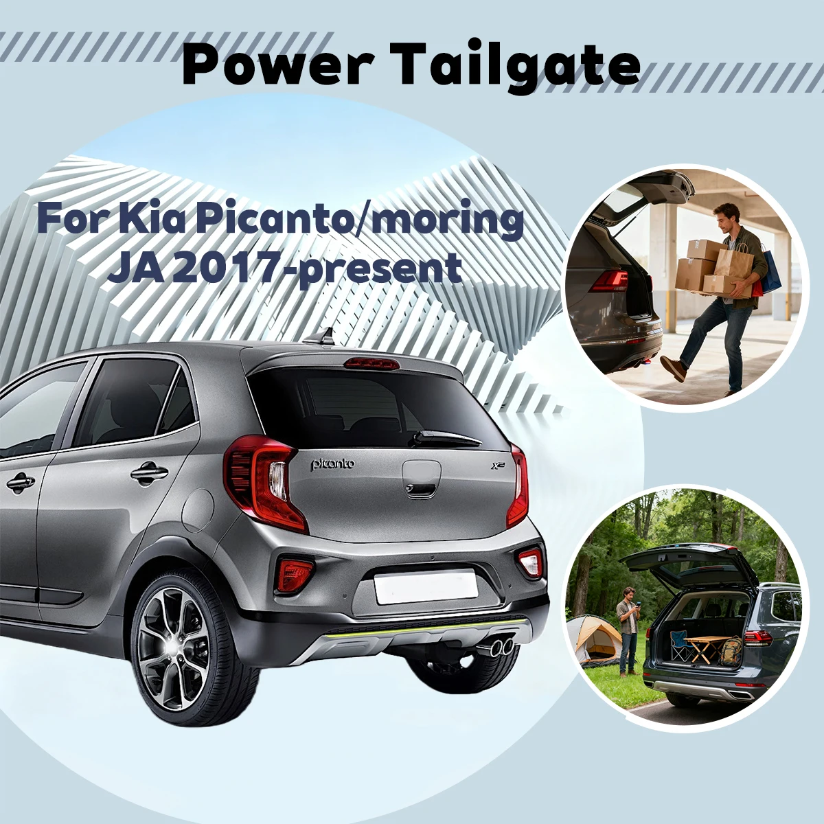 For Kia Picanto/moring JA 2017-present Car Liftback Automatic Lifting Electric Tailgate Lock Module Closing System