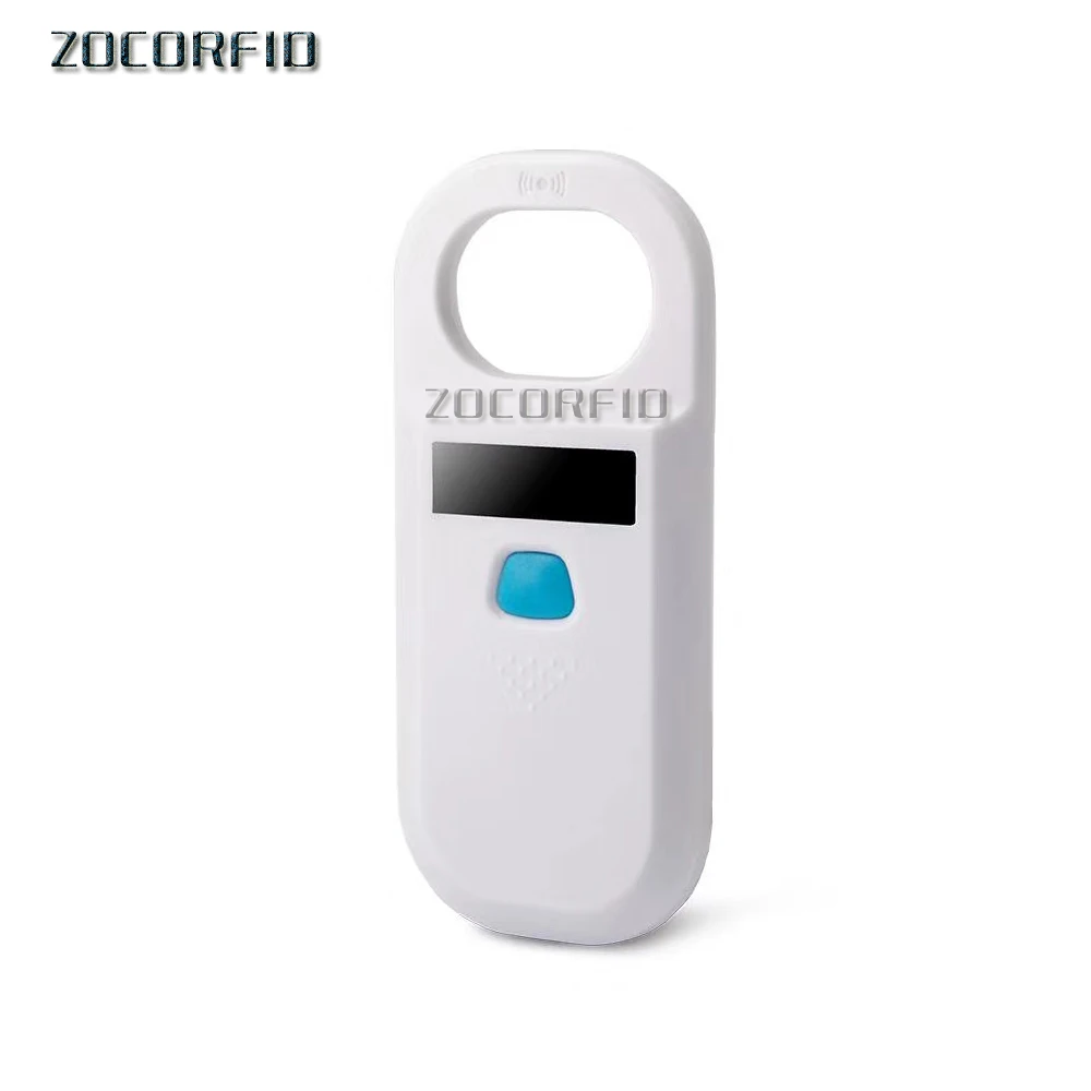 RFID Reader Card ID Reader 134 kHz 125kHzRechargeable Animal Chip ID Scanner Microchip Scanner USB 2.0 Pet Tag Scanner