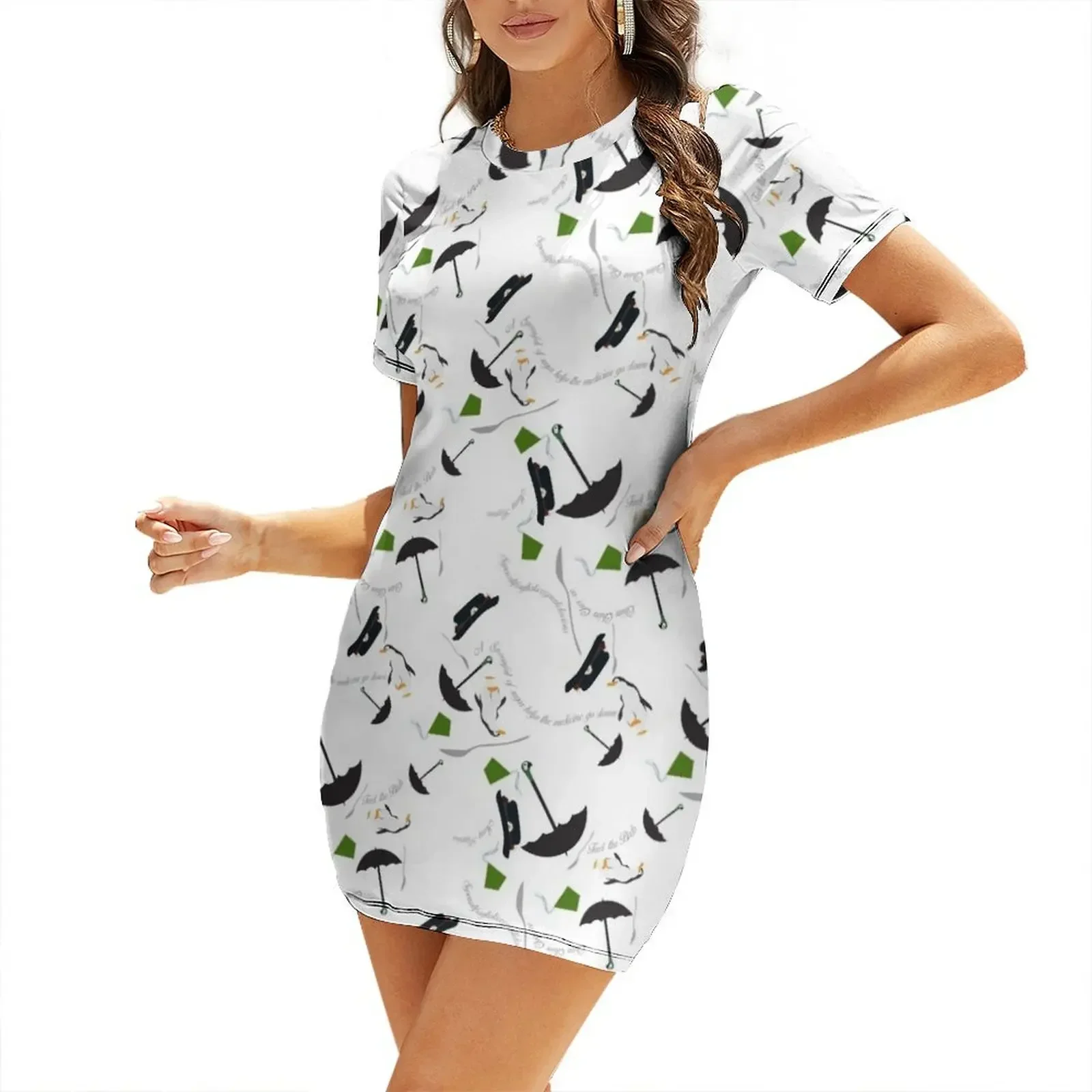 

Something strange from the East winds Short-Sleeved Dress Dress vintage birthday dress summer dresses ladies 2026