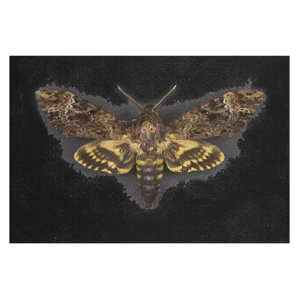 

Death head moth Jigsaw Puzzle For Children Personalized Kids Gifts With Personalized Photo Customized Kids Gift Puzzle