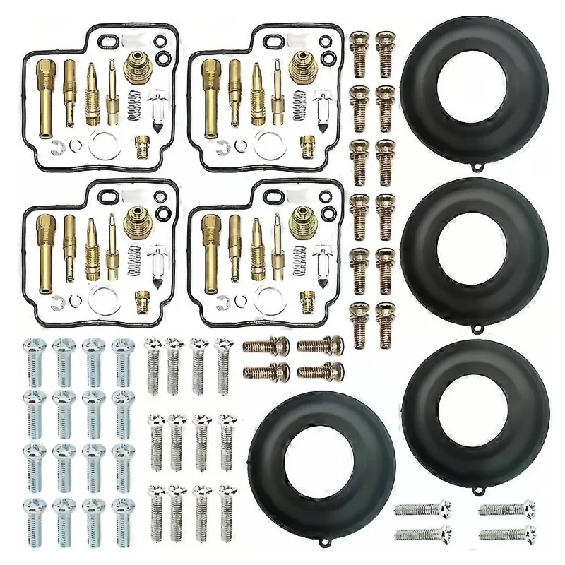 Carburetor Repair Kit For CBR600 CBR600F 1987-1990 Sport Motorcycle Overhaul Parts