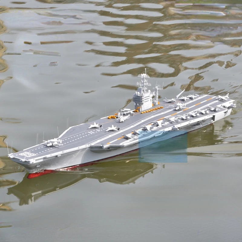 RC船 USSニミッツ空母 ラジコン 完成品 船舶 海軍 1/200スケール 船舶