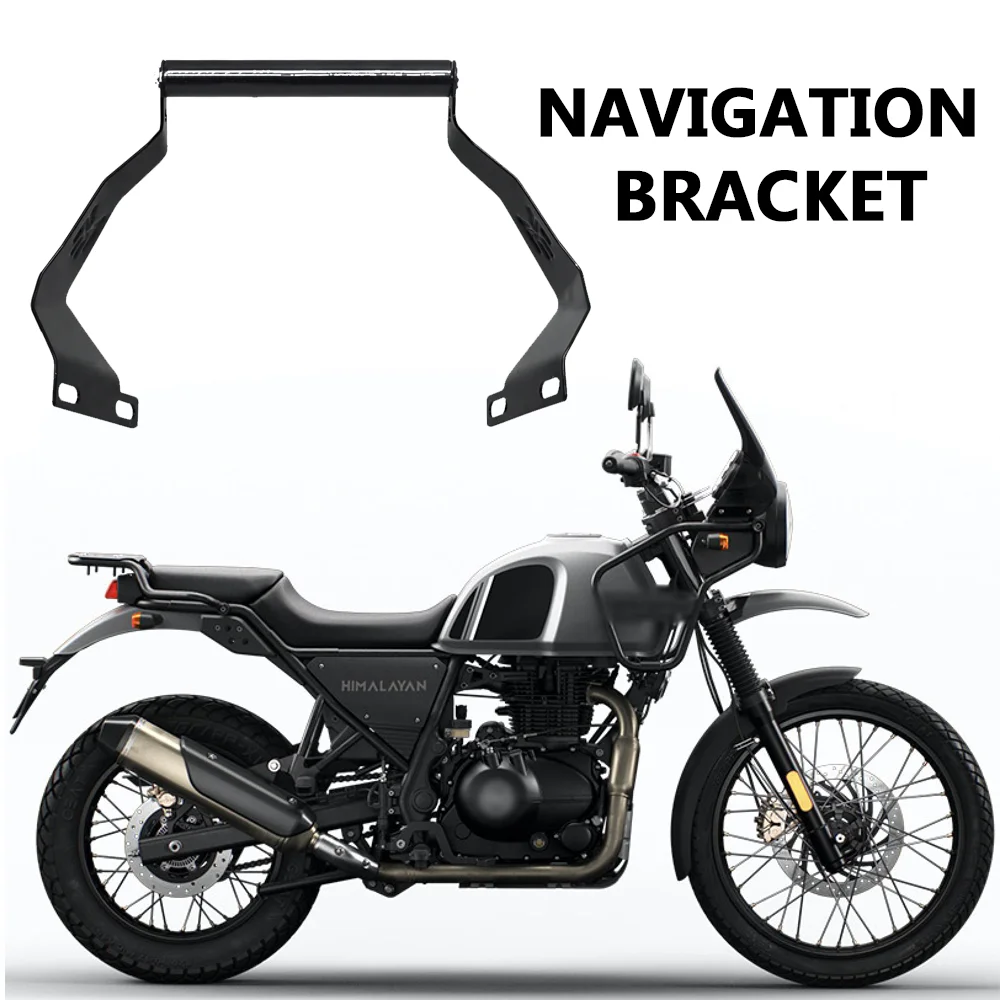 FOR Himalayan BS6 HIMALAYAN 2021 2022 2023 Motorcycle Accessorie Mobile Phone Navigation GPS Bracket Mounting Bracket