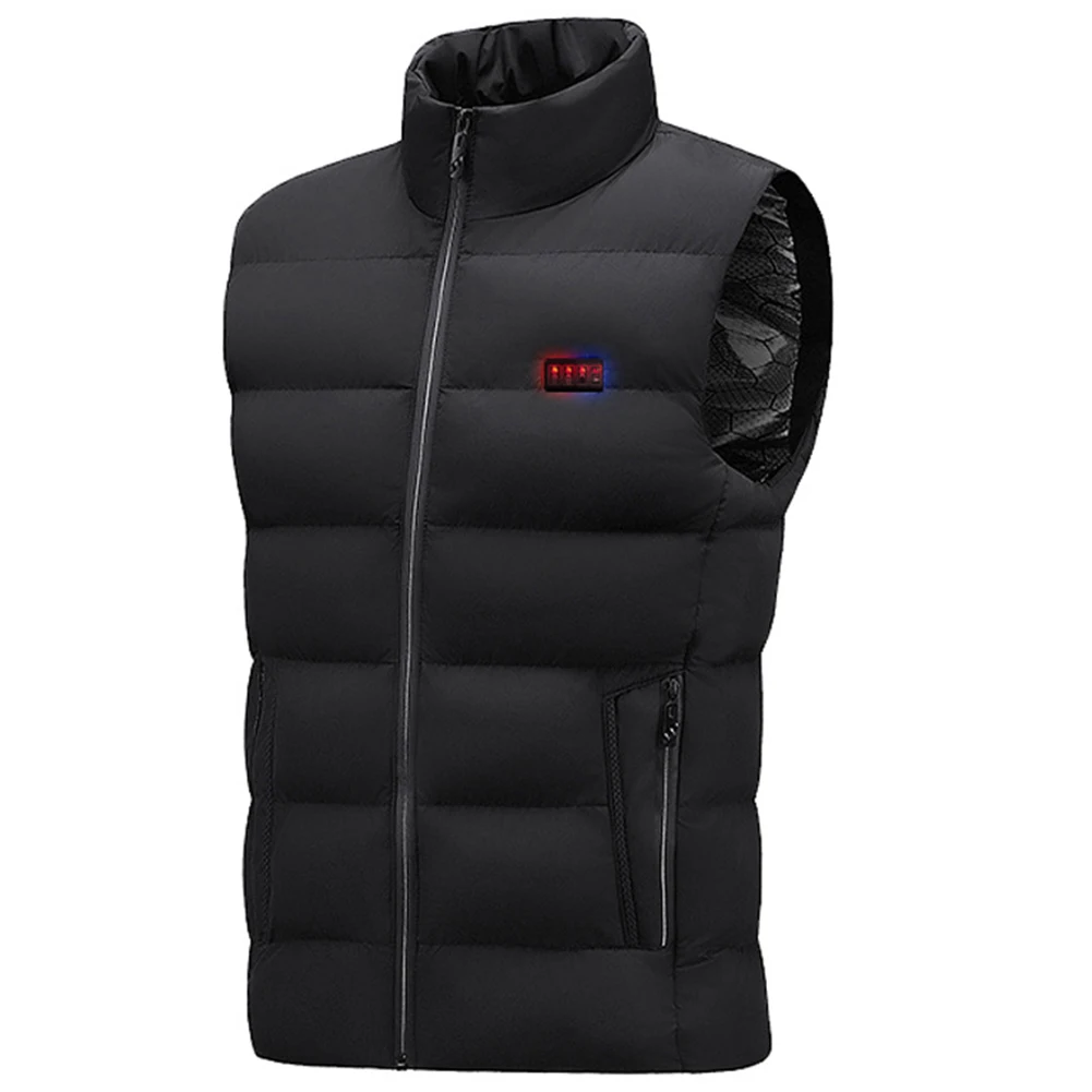 23 Areas Lightweight Heated Vest Men Women USB Heated Jacket Thermal Vest Clothes Hunting Vest Winter Heating Jacket M-7XL