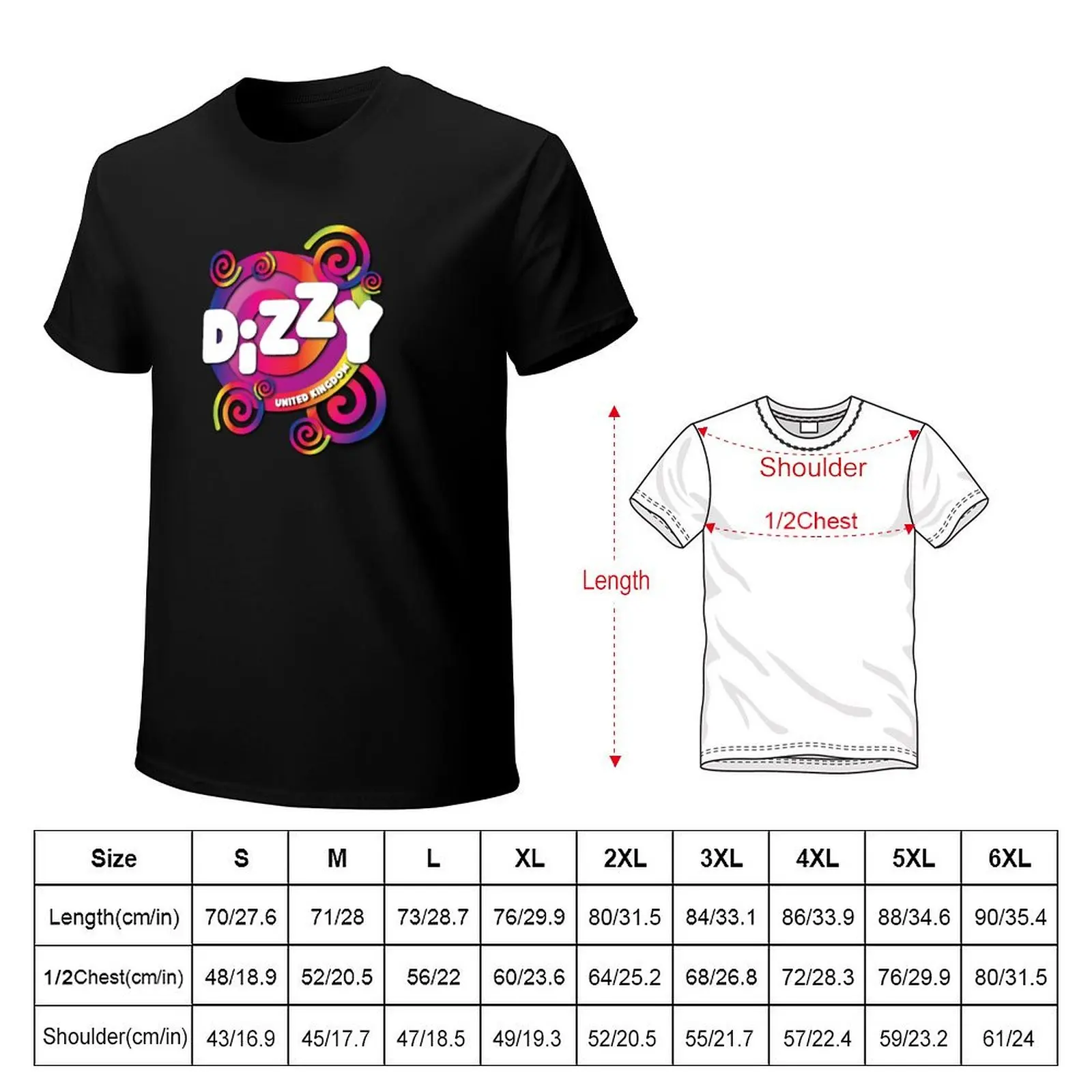 Dizzy - Olly Alexander - Eurovision 2024 - United Kingdom Multicolour T-Shirt t shirt man plain T-Shirt