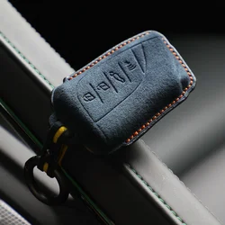 Alcantara Suede For Lexus NX ES UX US RC LX GX IS RX 200 250h 350h LS 450h 260h 300h UX200 Car Key Case Remote Keychain