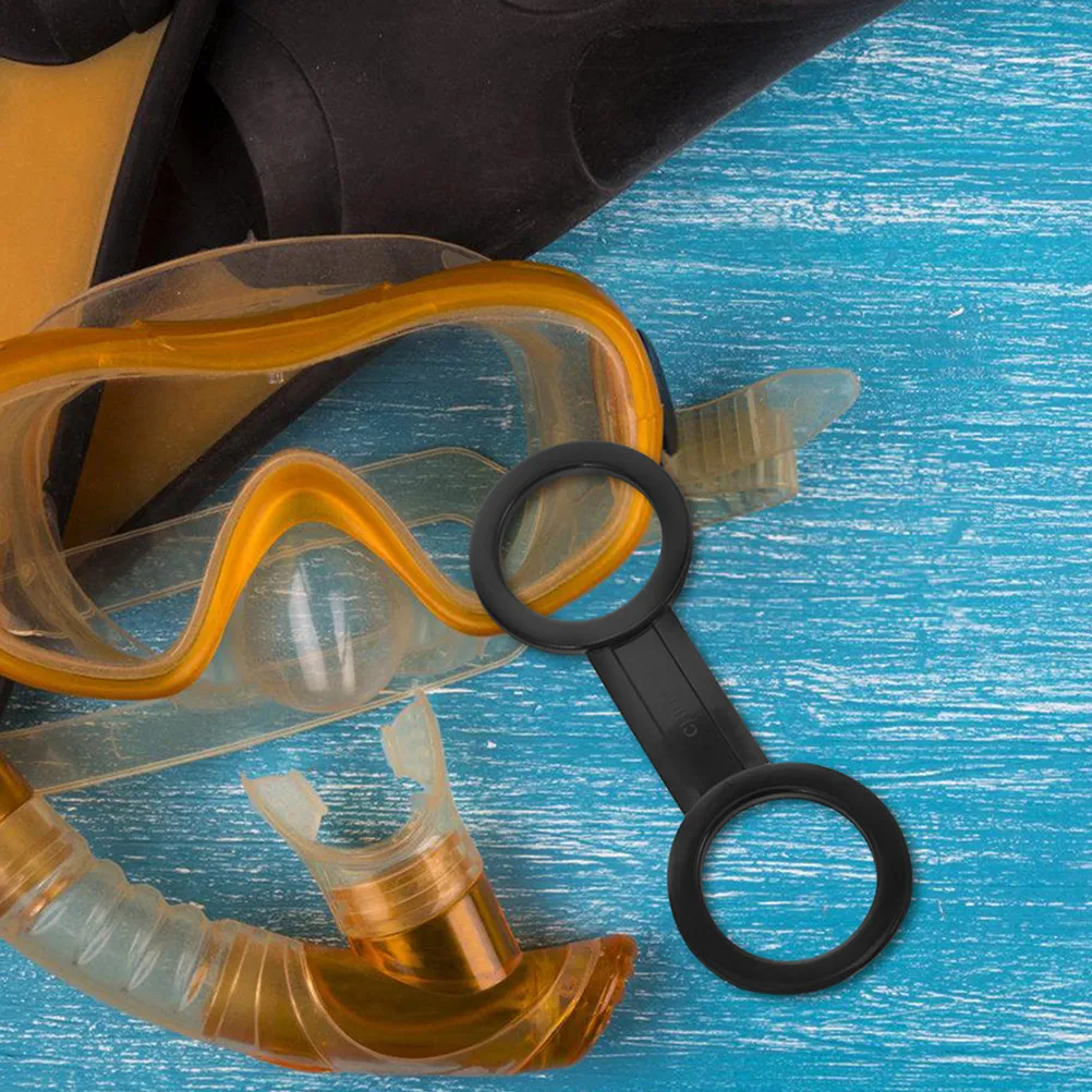 

10 шт. силиконовых зажимов для маски для дайвинга, фиксаторы для ремешка трубки, аксессуары для подводного плавания и снорклинга, для подводных исследований