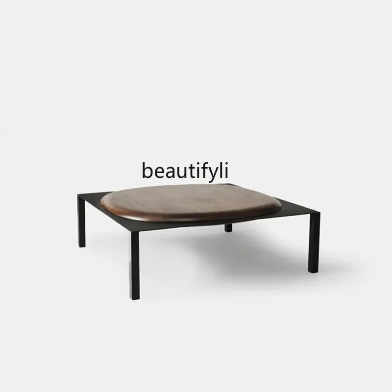 

ss1001 Solid wood coffee table is simple and modern, retro art personalized coffee table