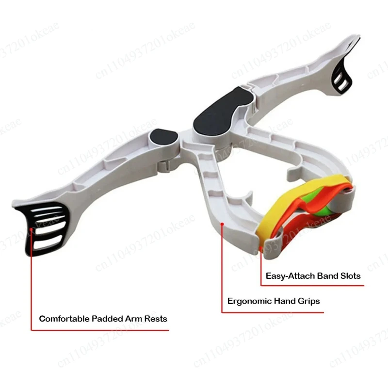 Arm Workout Machine Upper Body Resistance Excerise with 3 System Resistance Training Bands for Women Tones Strengthens Biceps