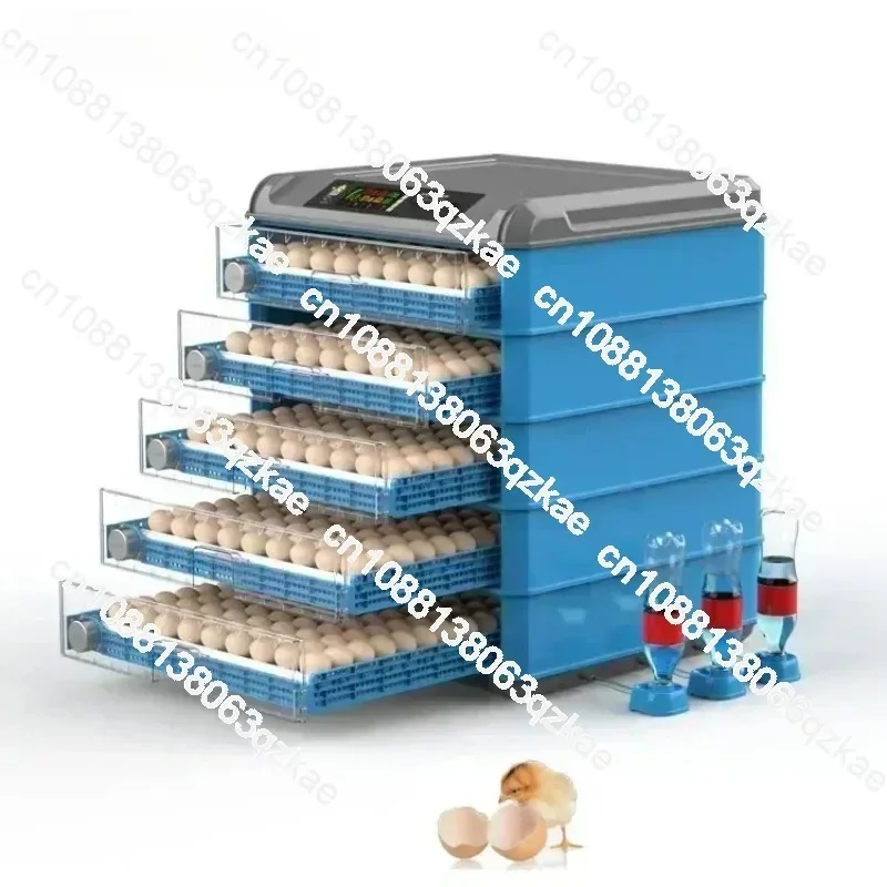 256-500 Capacity Egg Incubator Fully Automatic Dual Power Hatching Machine Chick Roller