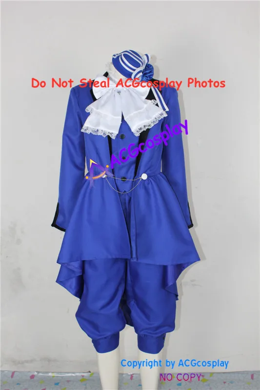 

Black Butler Kuroshitsuji Ciel Phantomhive cosplay Costume acgcosplay include eyepatch and headgear