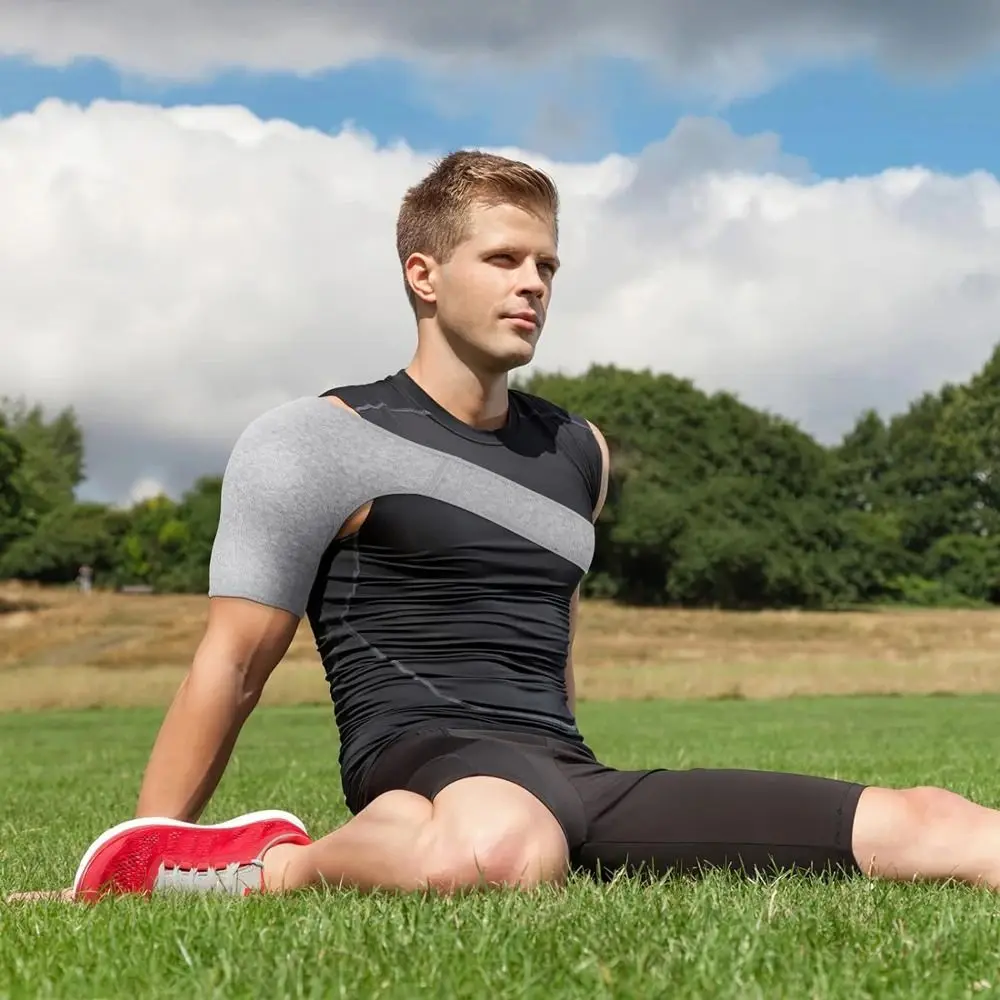 

Knitted Compression Shoulder Brace Protection Breathable Shoulder Support Strap Adjustable Durable Shoulder Orthopedic Brace