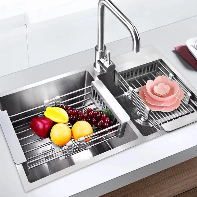 Retractable Stainless Steel Kitchen Sink
