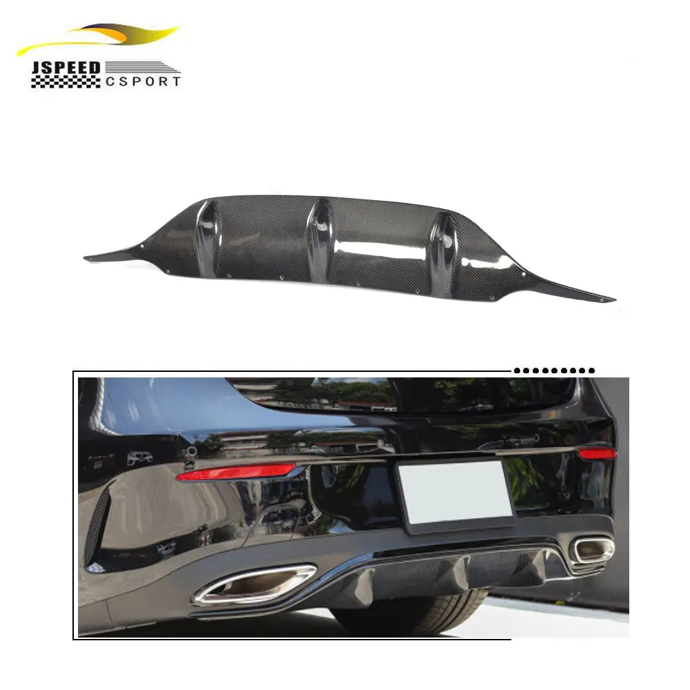 

For E-class (C238) sports car carbon fiber car bumper diffuser Mercedes BEN Z E200 E400 E500 sports car 2 doors 17-18