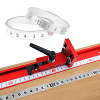 Self-Adhesive Measuring Tape Stainless Steel Workbench Ruler Adhesive Backed Tape Measure Metric Scale Rust-Proof Ruler