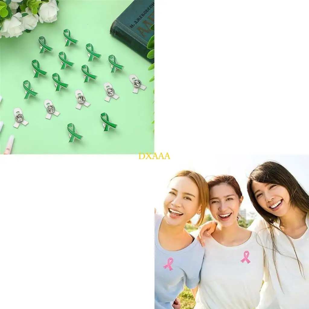

DXAA 10pcs Рак рака молочной железы Осведомленности Pins Pin