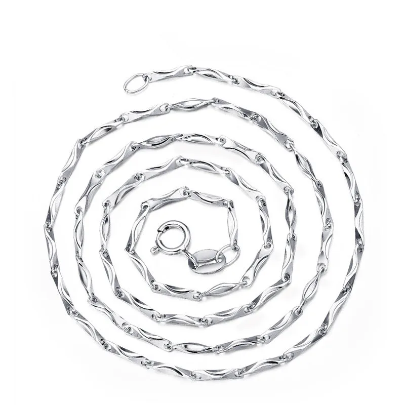 

Thick 925 Sterling Silver Wing Chain Necklace for Girls
