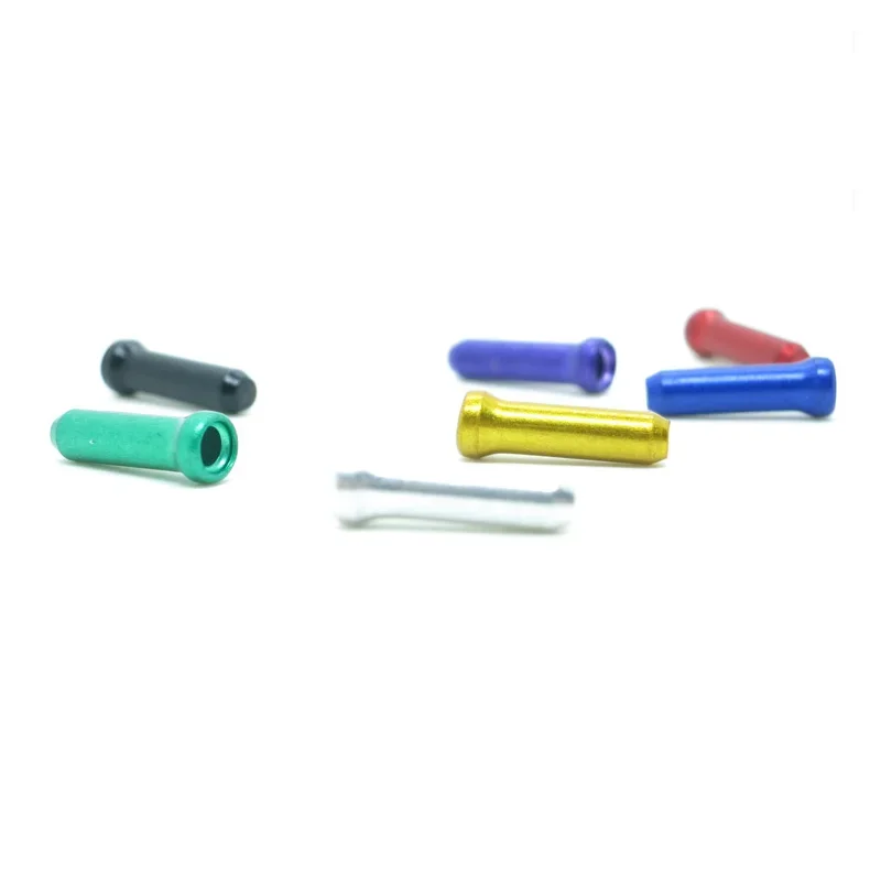 Vnlio bicycle brake shift cable end cover frame shell cable end cover mountain road bicycle aluminum alloy accessories
