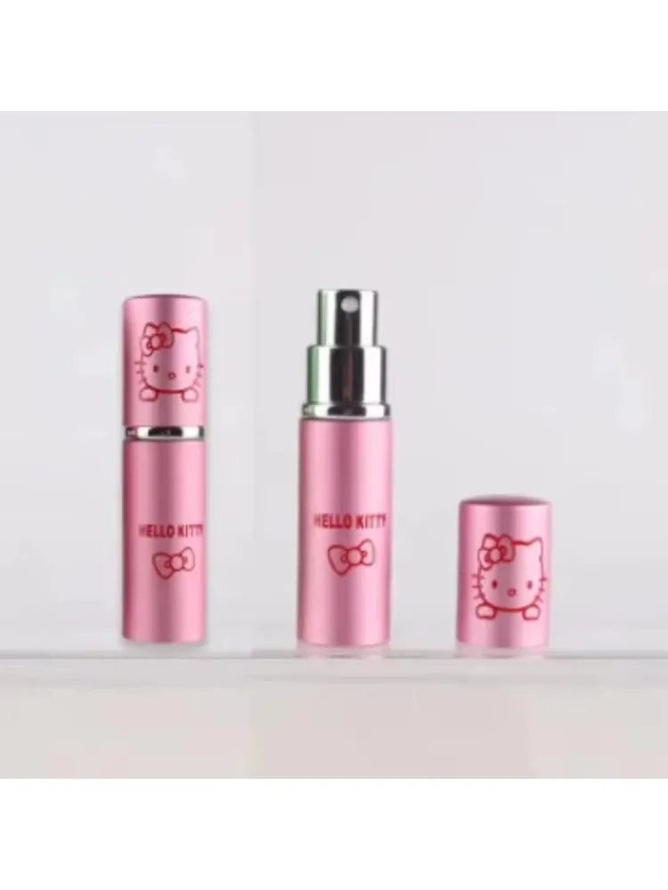 Hello Kitty 10ml bouteille de parfum dessin animé femmes accessoires Portable Mini rechargeable vaporisateur conteneur étudiant fille cadeau en gros