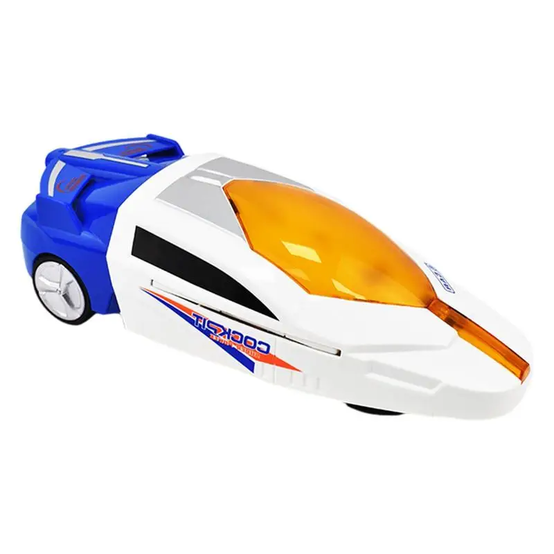 

Transforming Toys Deformation Car Toy 2 In 1 Transforming Spray Car Toy With Speaker LED Light Automatic Deformation Spray Car