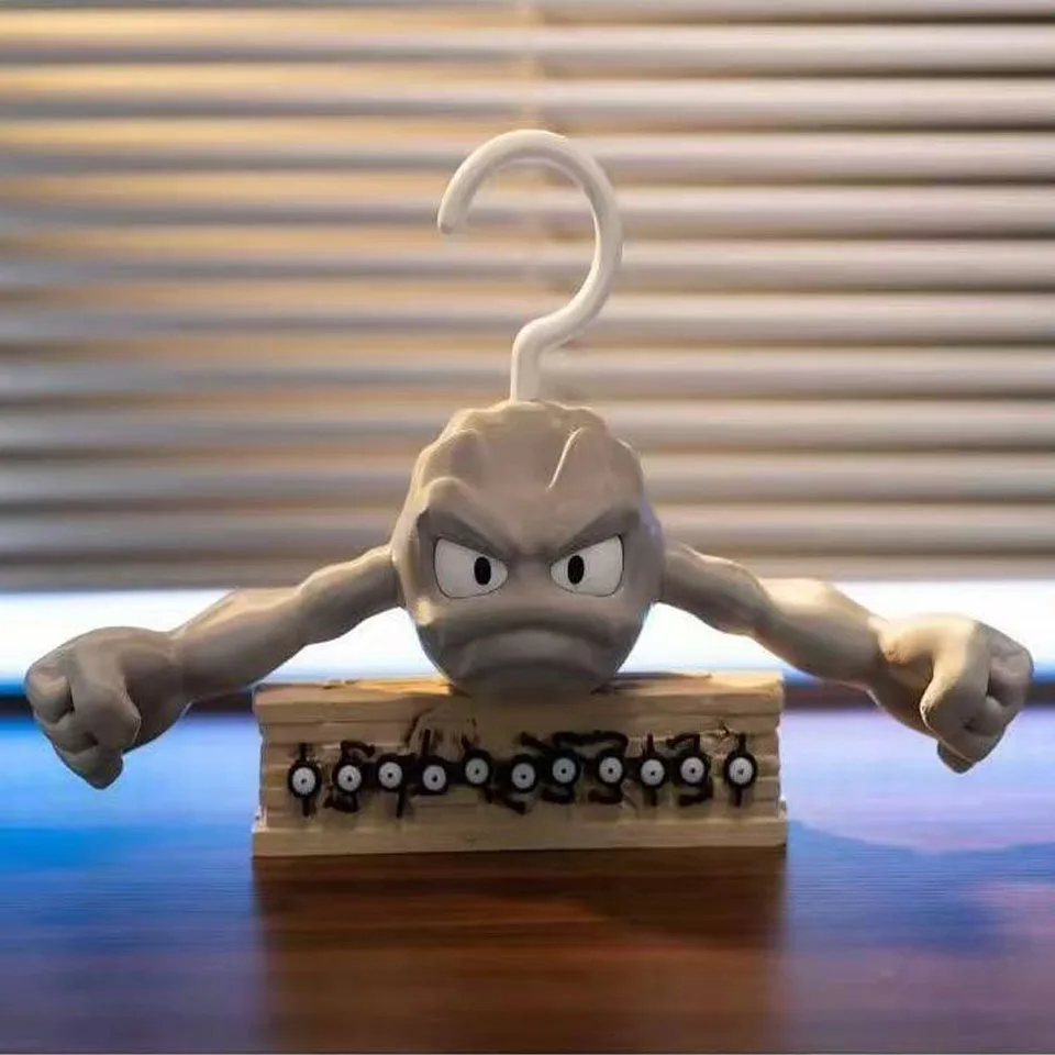 ثلاثية الأبعاد الطباعة الإبداع البوكيمون الجيود الشكل دمية شماعات الكرتون ثلاثية الأبعاد نموذج غرفة نوم تأثيث المنزل الديكور لطيف هدية #6