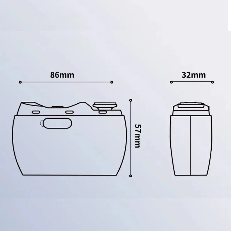 Xiaomi ที่ตัดเล็บไฟฟ้า Mijia ที่ตัดเล็บเกราะขัดเงาอัตโนมัติ, ที่ตัดเล็บสำหรับบ้านอัจฉริยะเหมาะสำหรับเด็กตัดเล็บ