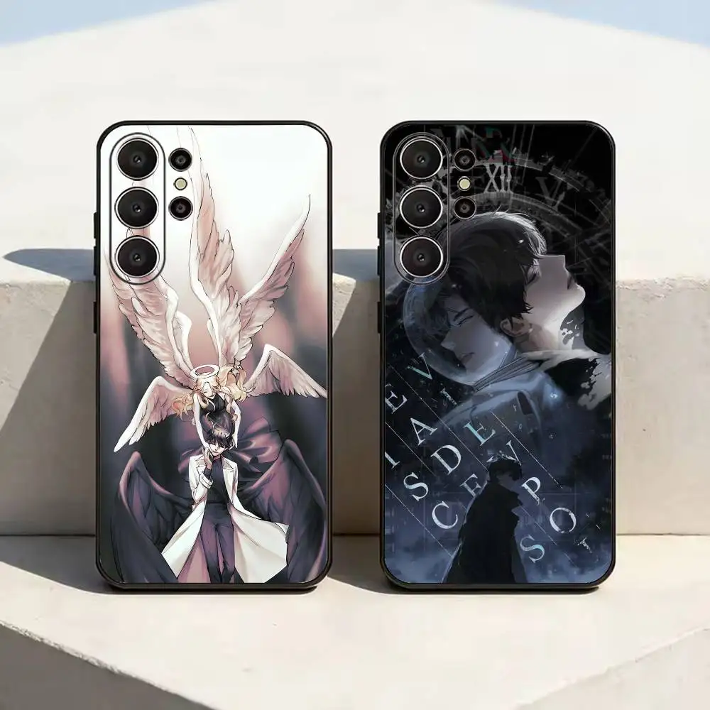 Manga Omniscient Reade Soft Silicone Case for Samsung S26, S24, S21, S22, S23, S30, Ultra,  Plus, FE, Lite-Black
