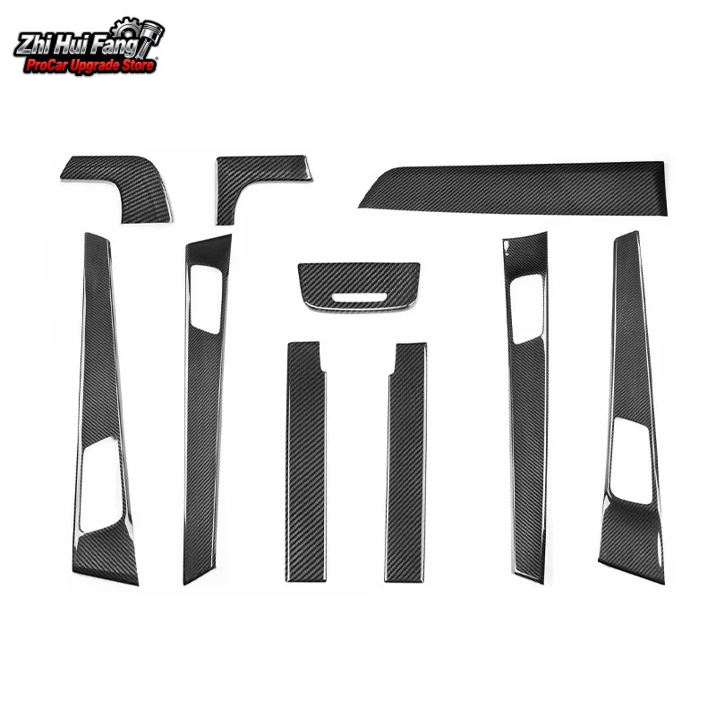 

Suitable for Porsche Panamera 971 Long Wheelbase Dry Carbon Fiber Car Interior Modification Parts