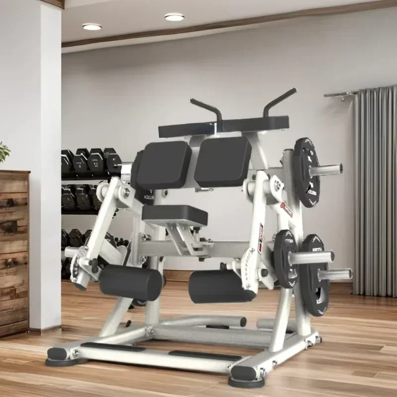 

Fitness sleeper, commercial, reverse horizontal, leg extension, free prone, kneeling, leg curling, hip four in one dual function