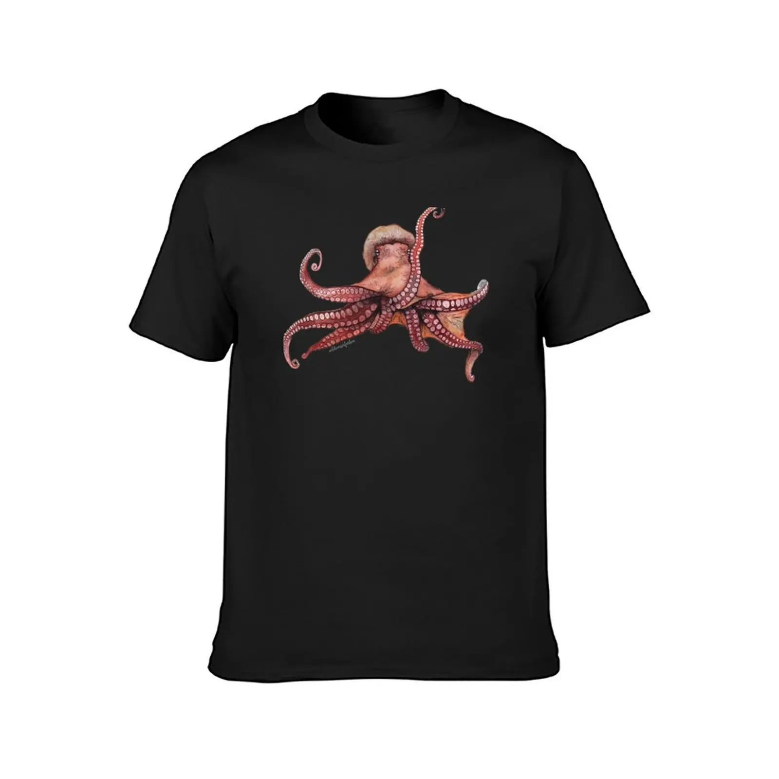 Atlantic giant octopus T-Shirt hippie clothes cute clothes mens graphic t-shirts hip hop