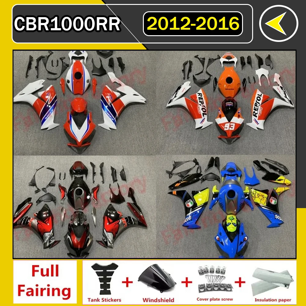 Premium For Honda Motorcycle CBR1000RR 2012 2013 2014 2015 2016 ABS Body Fairing Kit CBR1000 RR 12 13 14 15 Shell Fairing