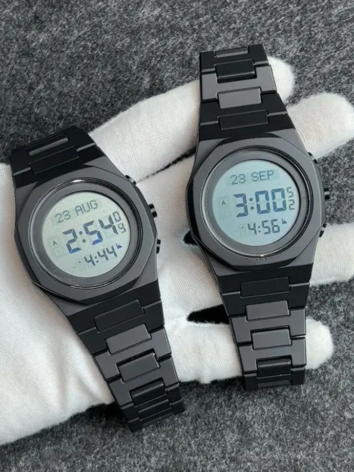 

PractМужские цифровые спортивные электронные часы Мужская мода Дневное время экономии 3 бара Водонепроницаемые часы Светодиодный будильник Секундомер Военный