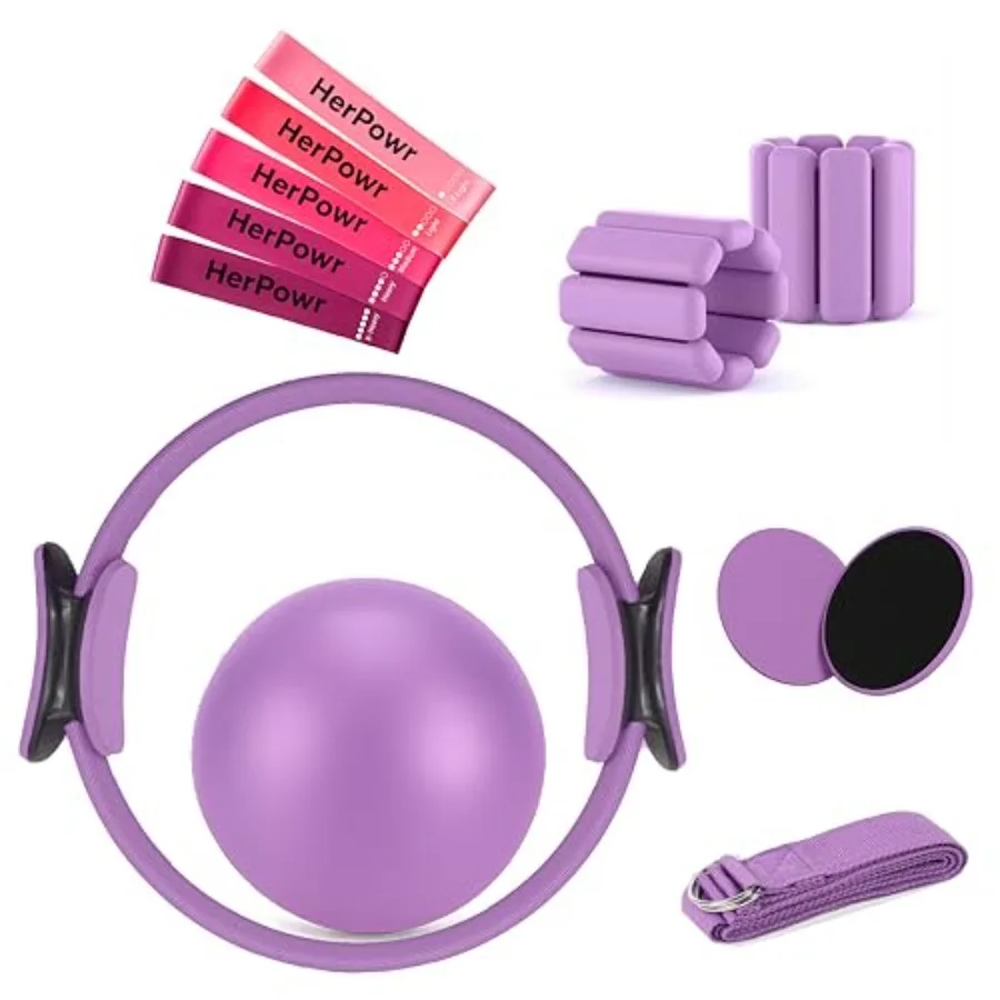 

Pilates Kit with Weights Pilates Kit with Ankle Wrist Weights Pilates Set At Home Pilates Kit Pilates Sets for Women Pilates Es