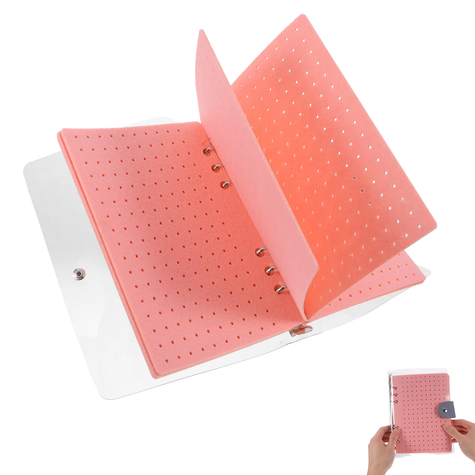 

Pin Badge Board Display Organizer Durable Material Exquisite Design Pins Holder Compact Size Brooch Holder