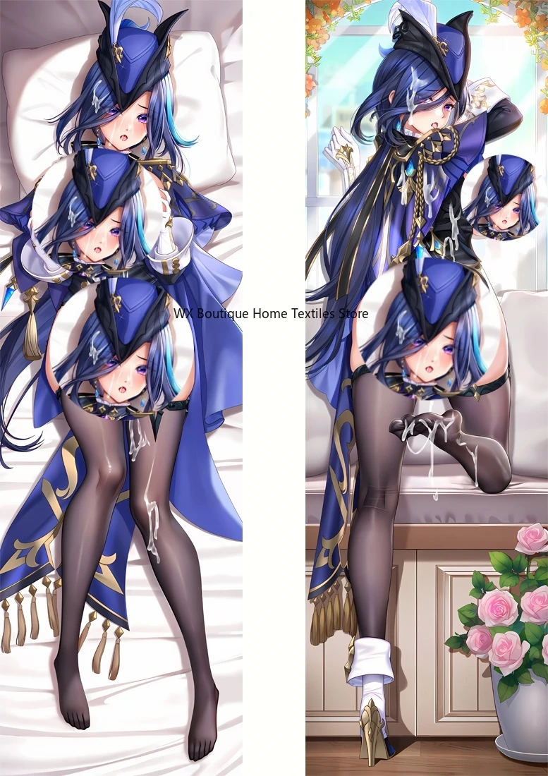 

Игра Impact Clorinde наволочка косплей Dakimakura мультфильм Kawaii
