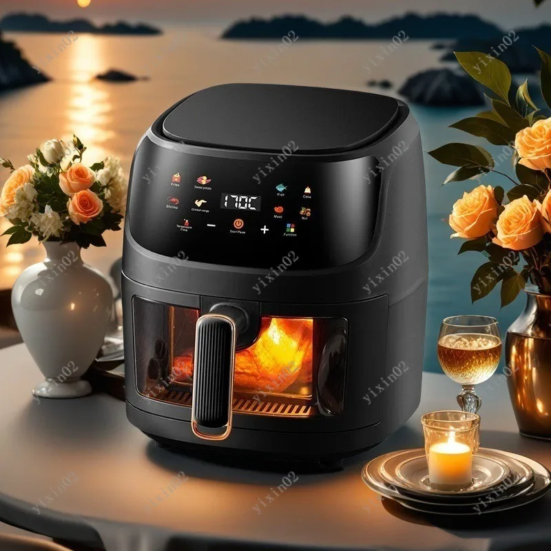 

Large Air Fryer Oven Visual Touchscreen Multifunctional Electric Fryer