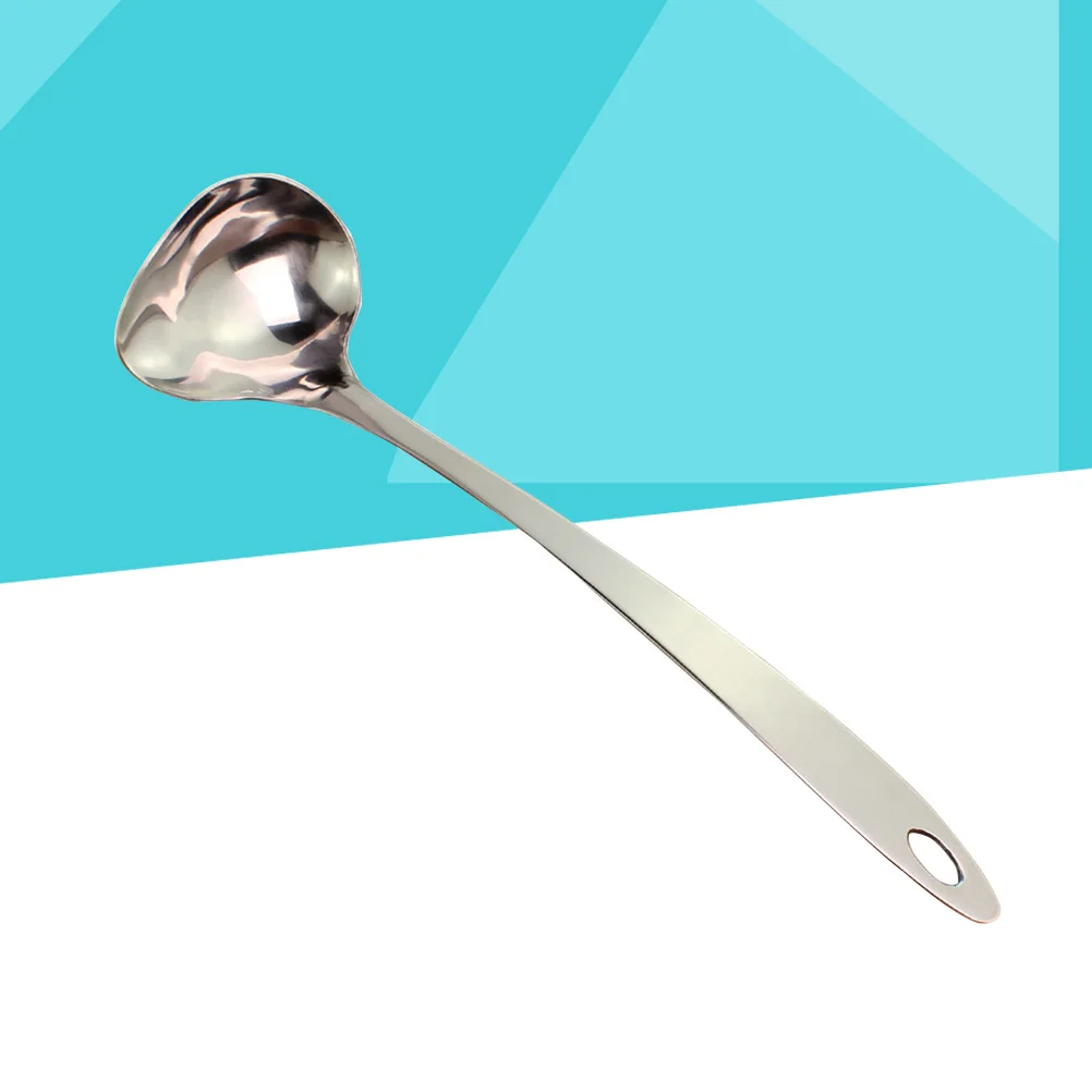 

Duckbill Soup Stainless Steel Long H Hot Pot Kitchen Cutlery Food Serving Hot Pot Spoon Mirror Finish
