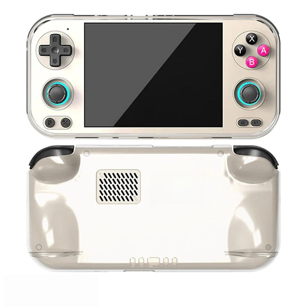 

Suitable For Anbernic RG 476H Game Console Protective Cover TPU Cooling Transparent Anti-Drop Case