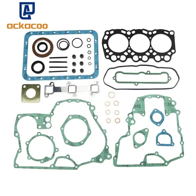

301L01-01102 MD008-883 Overhaul Gasket Kit for Mitsubishi L3E Engine MX15 MM20 Mini Excavator Tractor MD115-472 30L94-15010