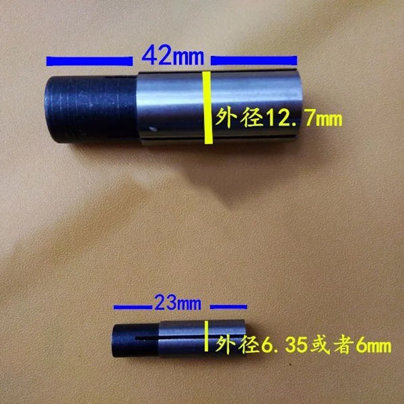 High Precision Reduction Sleeve 6 to 4/6 to 3.175 Toolholder Spindle Cutter Convert Sleeve Tool Engraving Nachine Accessories
