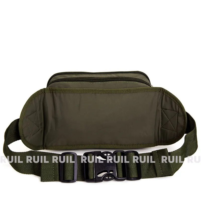 New Men Waist Pouch Sport Mobile Phone Pouch Bags Running Belt Oxford Cloth Casual Travel Small Bag