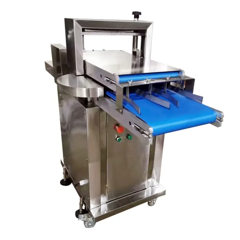 Customizable Automatic Bread Full Cutting Machine Burger Slicer Hot Dog Bun Half Cutter