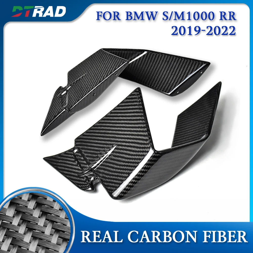 

S1000 RR Motorcycle Modification Accessories For BMW S1000RR 2019-2022 Carbon Fiber Winglets Wind Spoilers Air Deflectors Kit