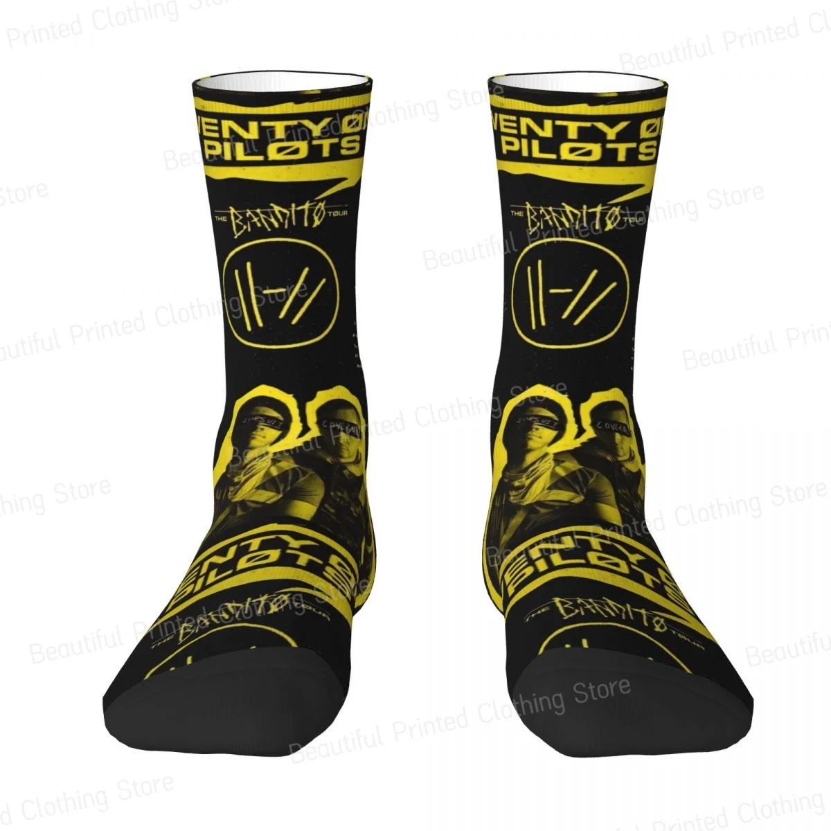 Twenty One Pilots Men Women Happy Socks Outdoor Novelty Spring Summer Autumn Winter Stockings Gift