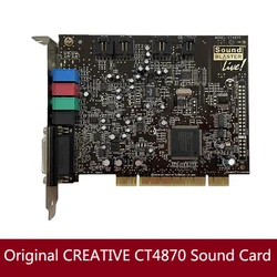 Original for CREATIVE CT4870 PCI 4.1 SOUND CARD support xp/win7 WORKING GOOD