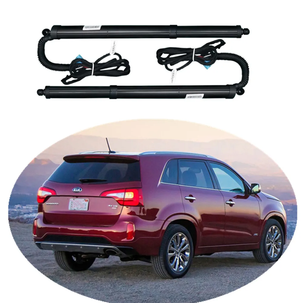 السيارات مفتوحة الباب الكهربائي الباب الخلفي لكيا سورينتو 2014 نمط سيارة الأمتعة الخلفية DX-587 مفتاح التحكم عن بعد القدم الاستشعار #1